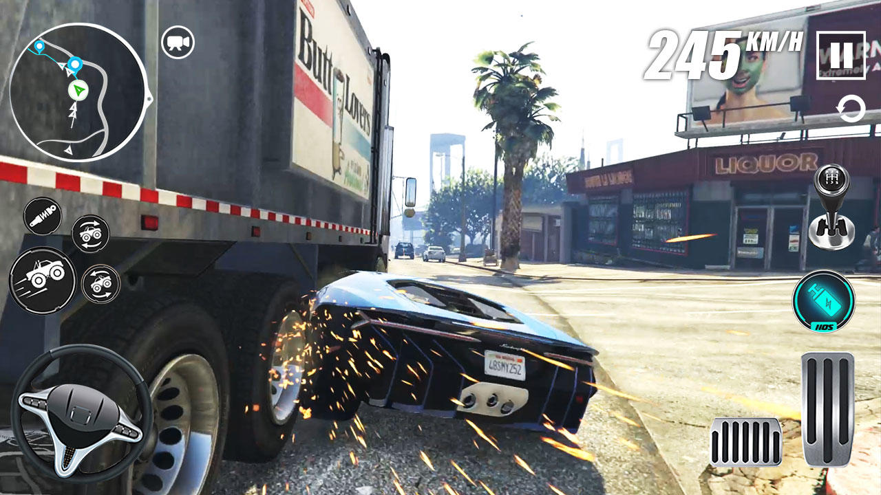 Screenshot 3 of Car Crash Simulation 3D Games 