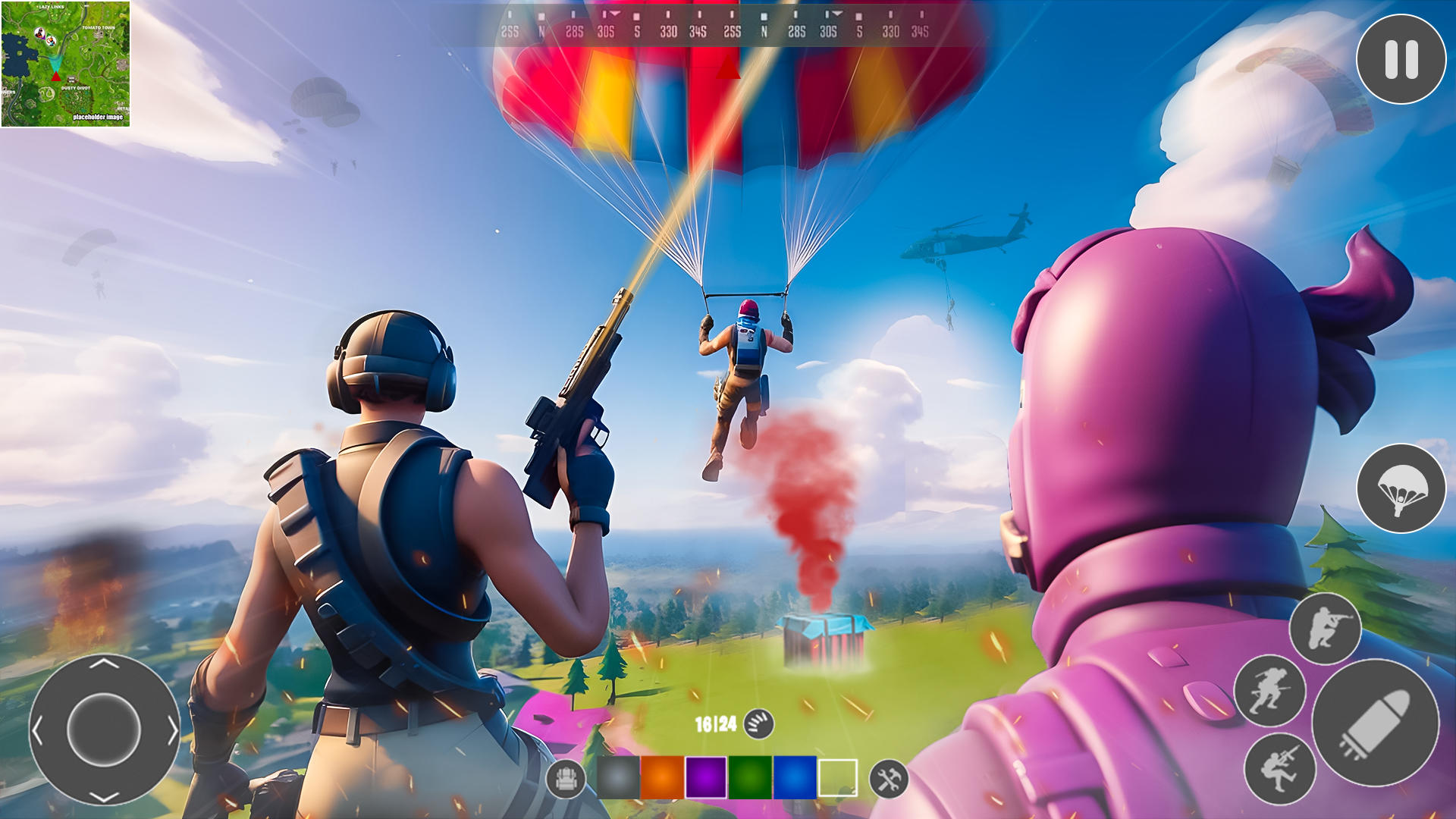 Squad Fight Night Epic Battle Game Screenshot