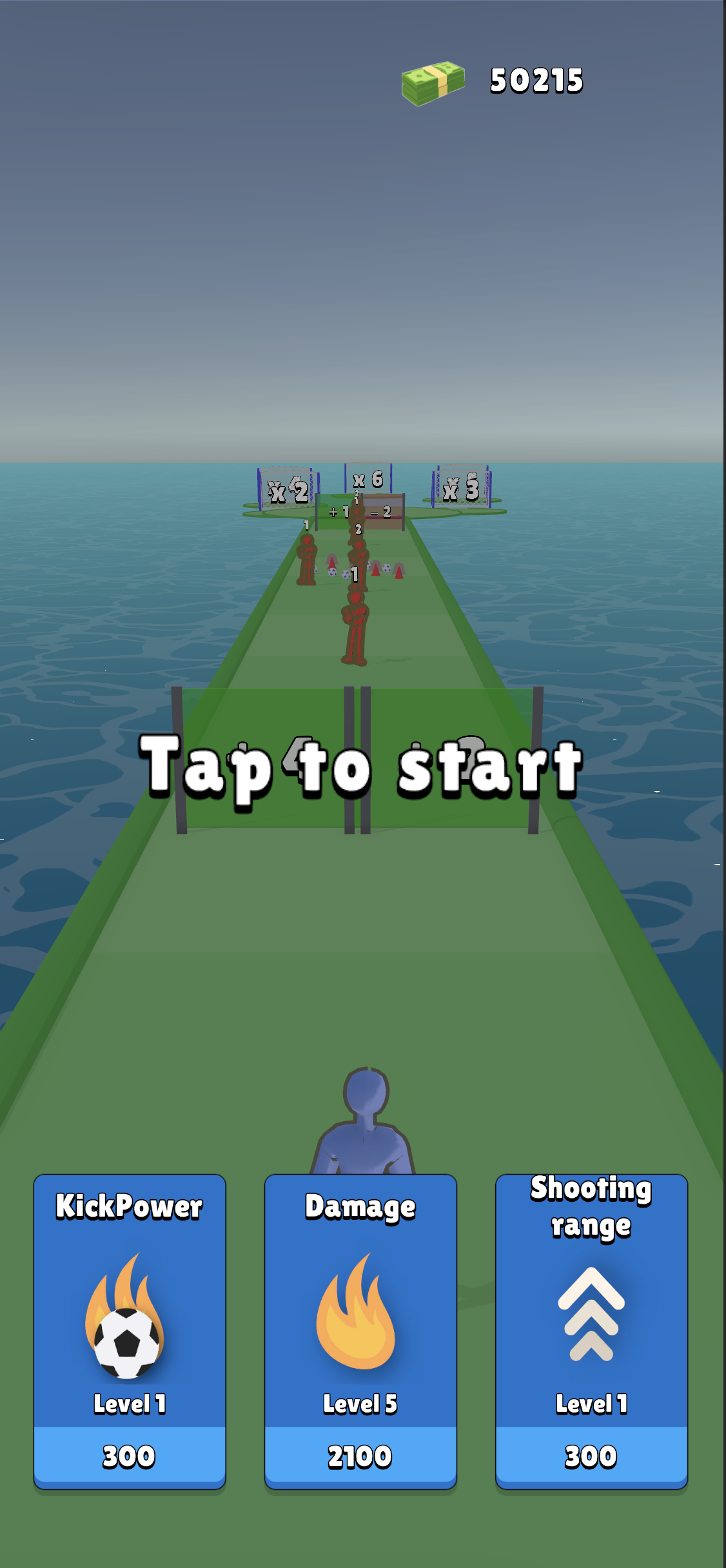 Soccer Run Game Screenshot