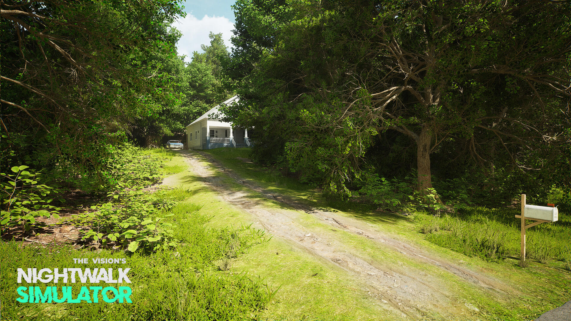 Nightwalk Simulator Game Screenshot