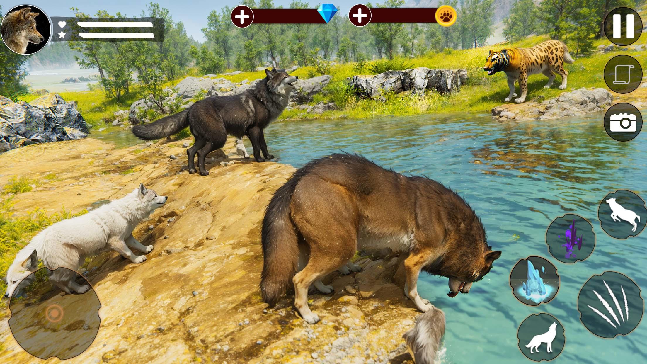 Wild Wolf Family Simulator 3D for Android/iOS - TapTap