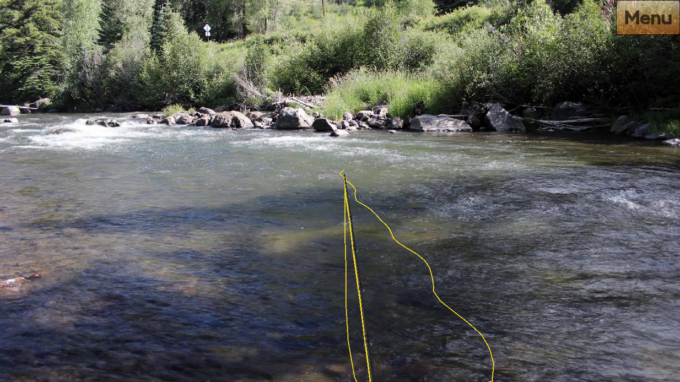 Screenshot of Fly Fishing Simulator HD