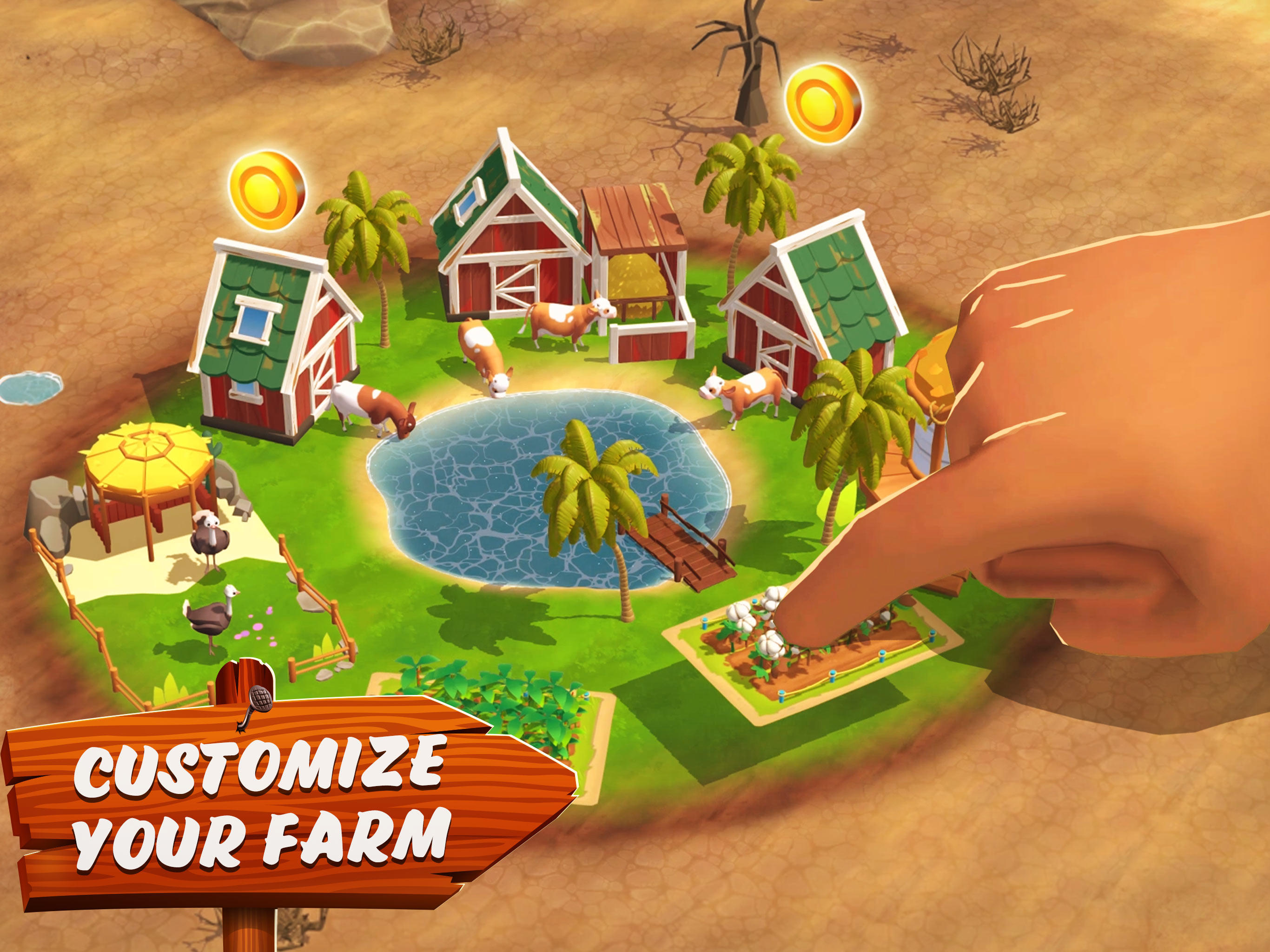 Screenshot of Sunshine Island Adventure Farm