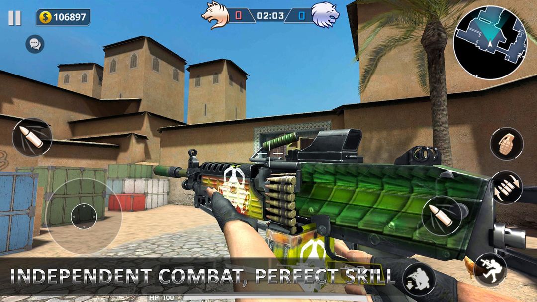 Critical Strike 5vs5 Online Counter Terrorist FPS遊戲截圖