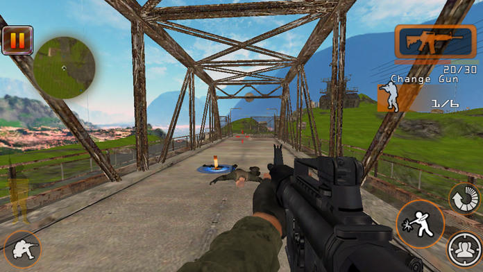 Sniper Counter Terrorist War 게임 스크린샷