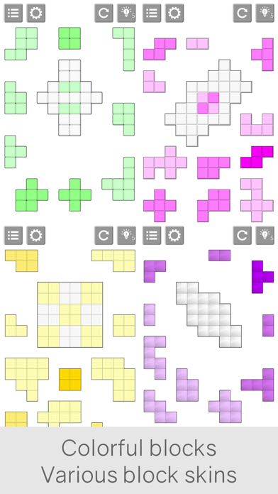 Screenshot 1 of Block + Coloring Puzzle 