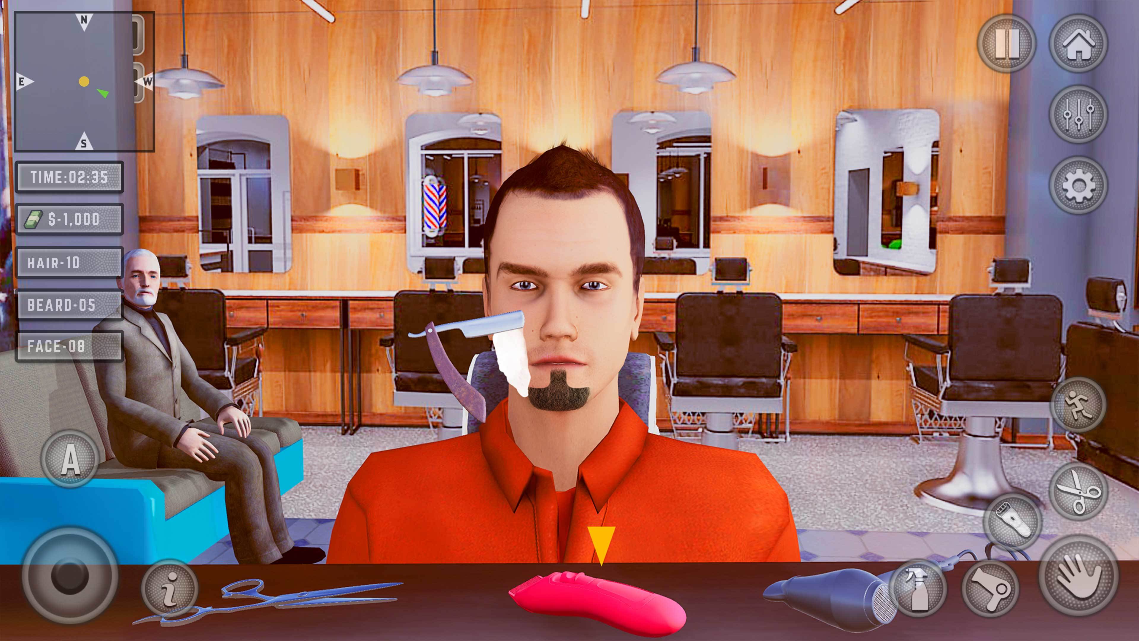 Haircut Barber Shop Simulator Game Screenshot