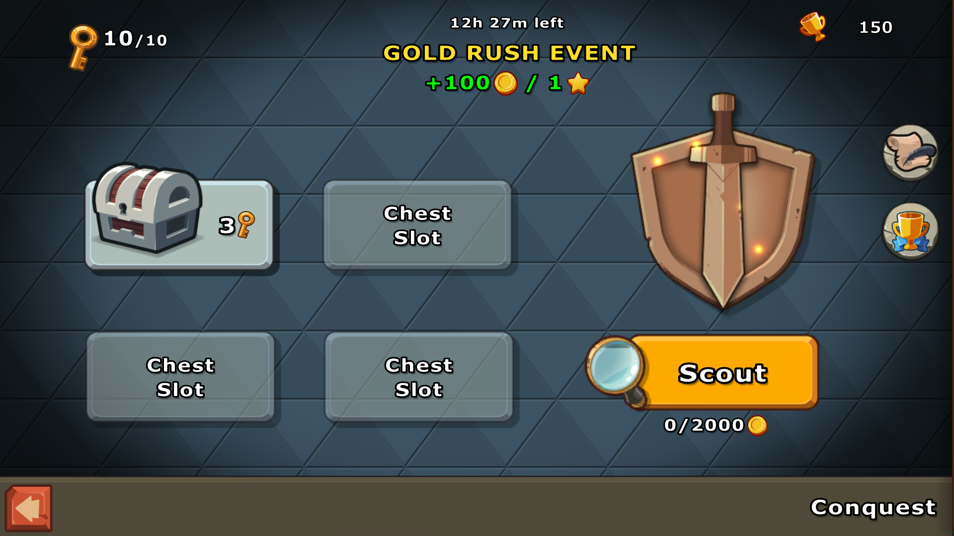 Knights and Glory - Battle Game Screenshot