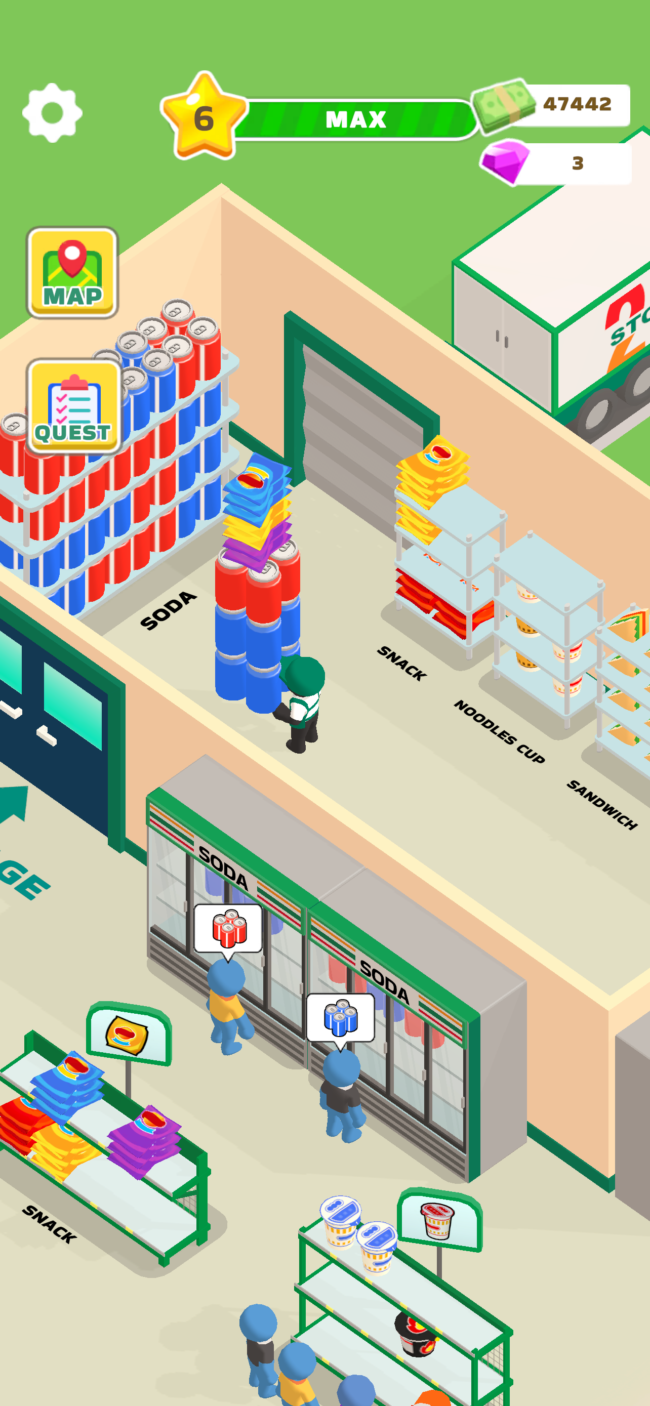 My Dream Store! ภาพหน้าจอเกม