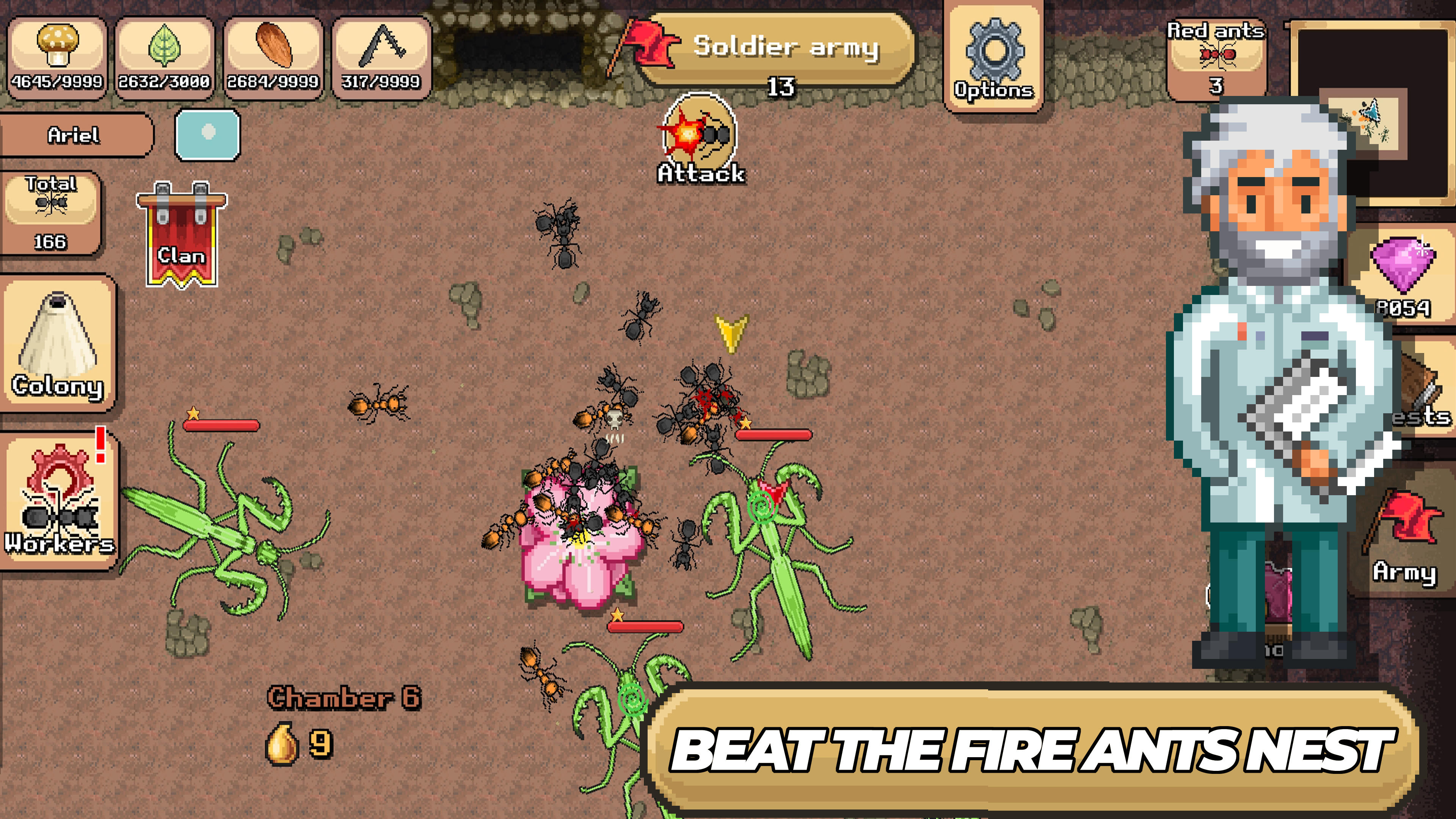 Pocket Ants: Colony Simulator Game Screenshot