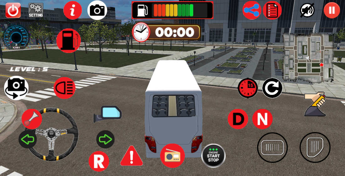 Carlos Bus Parking Simulation Game Screenshot