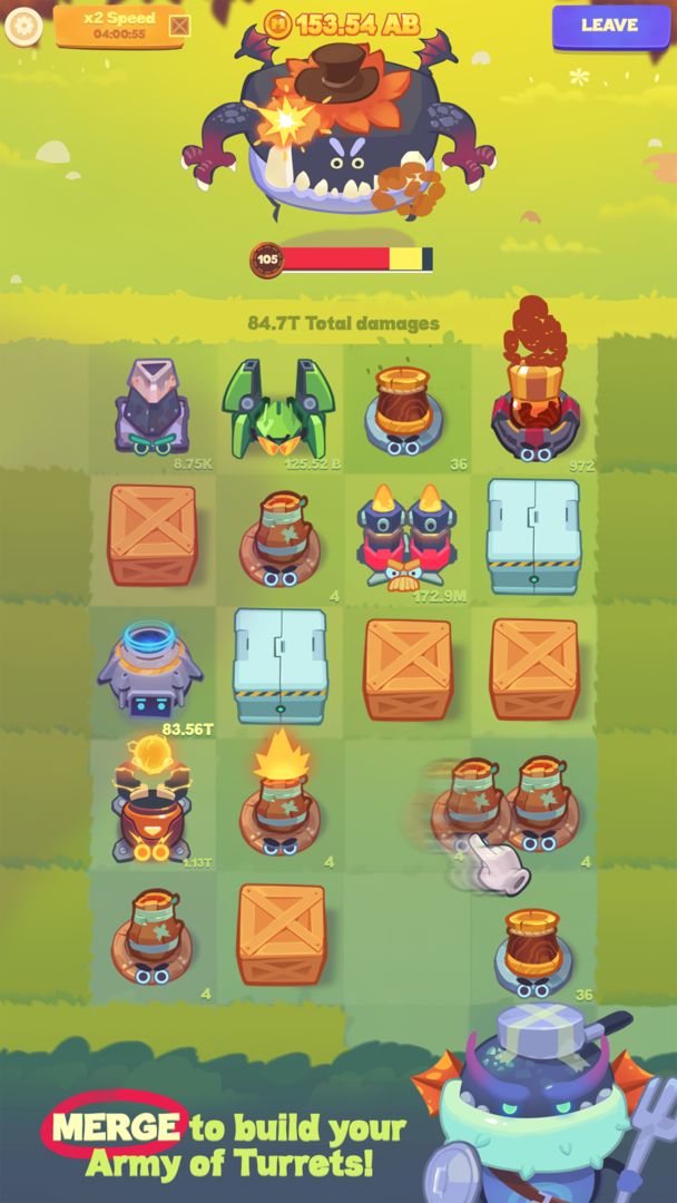 Merge Battle screenshot game