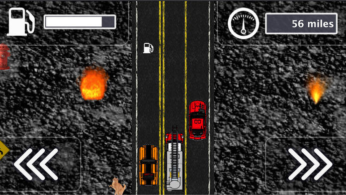 Fix My Truck: Red Fire Engine Game Screenshot
