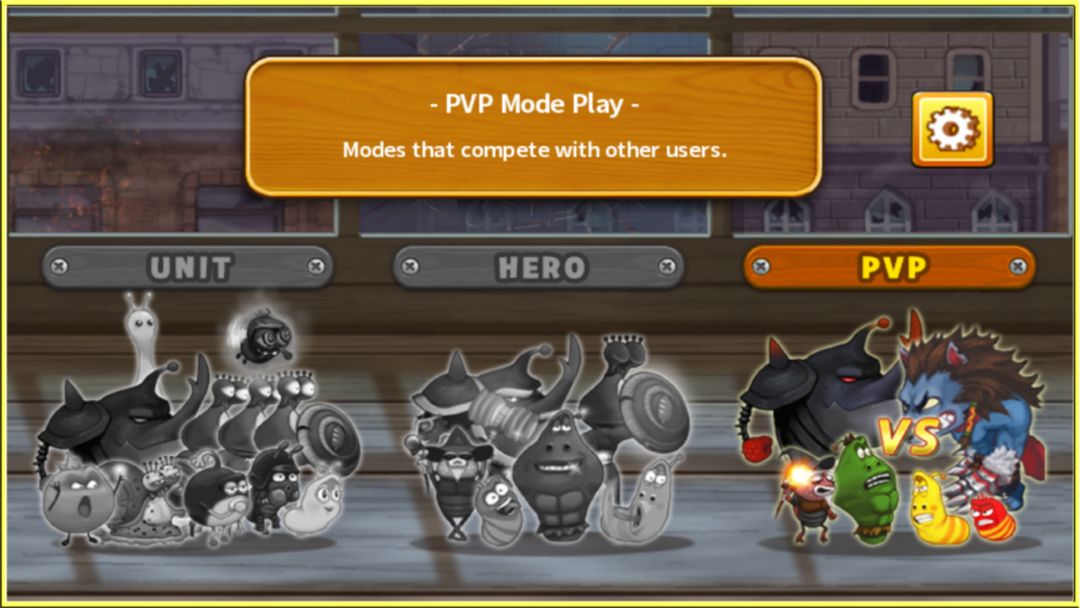 Screenshot of Larva Heroes: Battle League