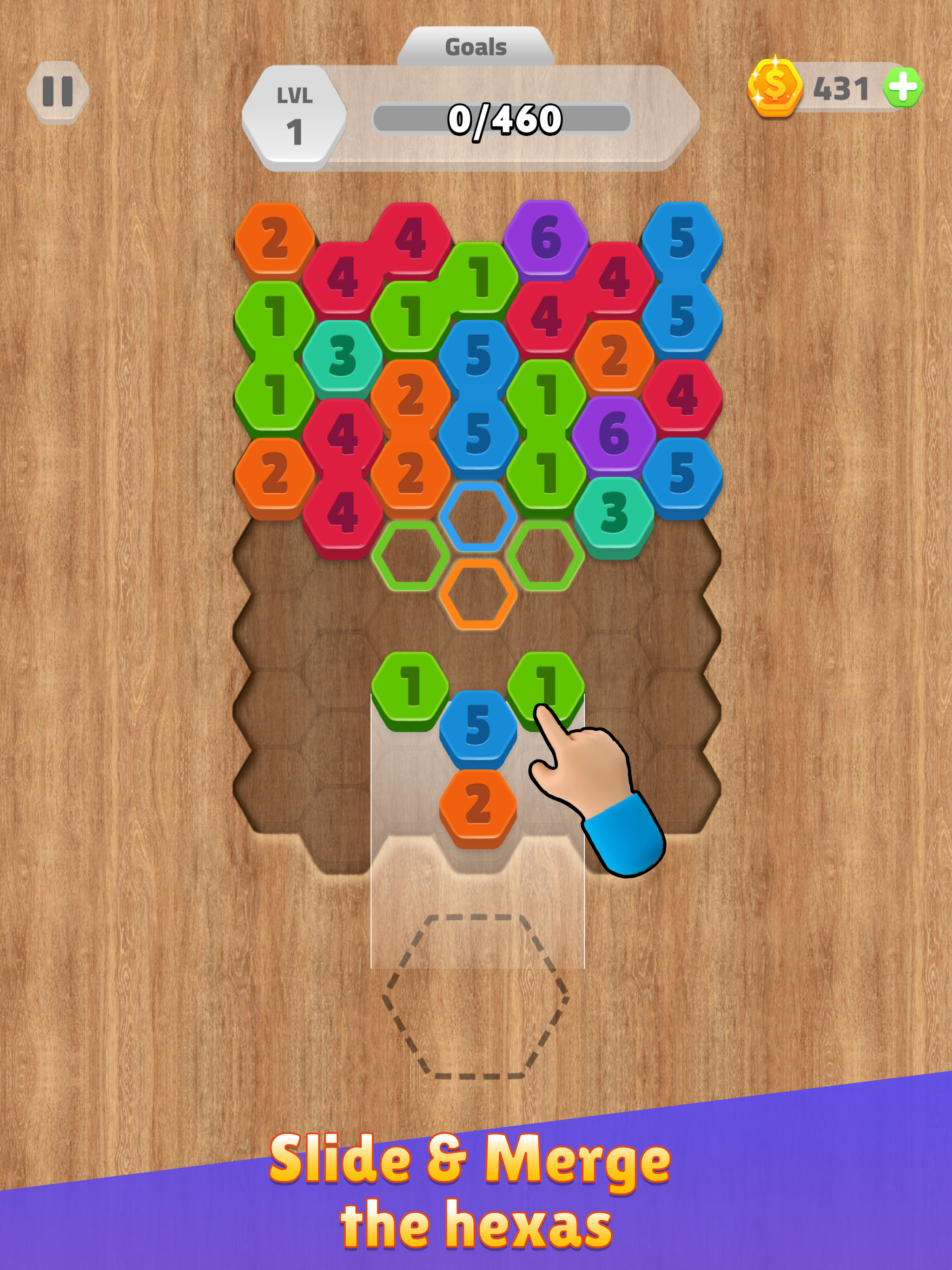 HexUp 9 Game Screenshot