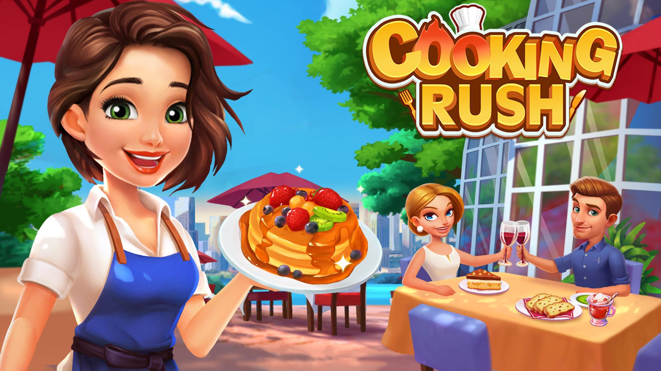Cooking Rush - Chef's Fever Games 遊戲截圖