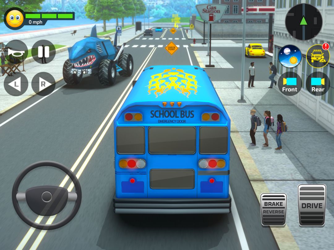 Screenshot of School Bus Simulator Driving