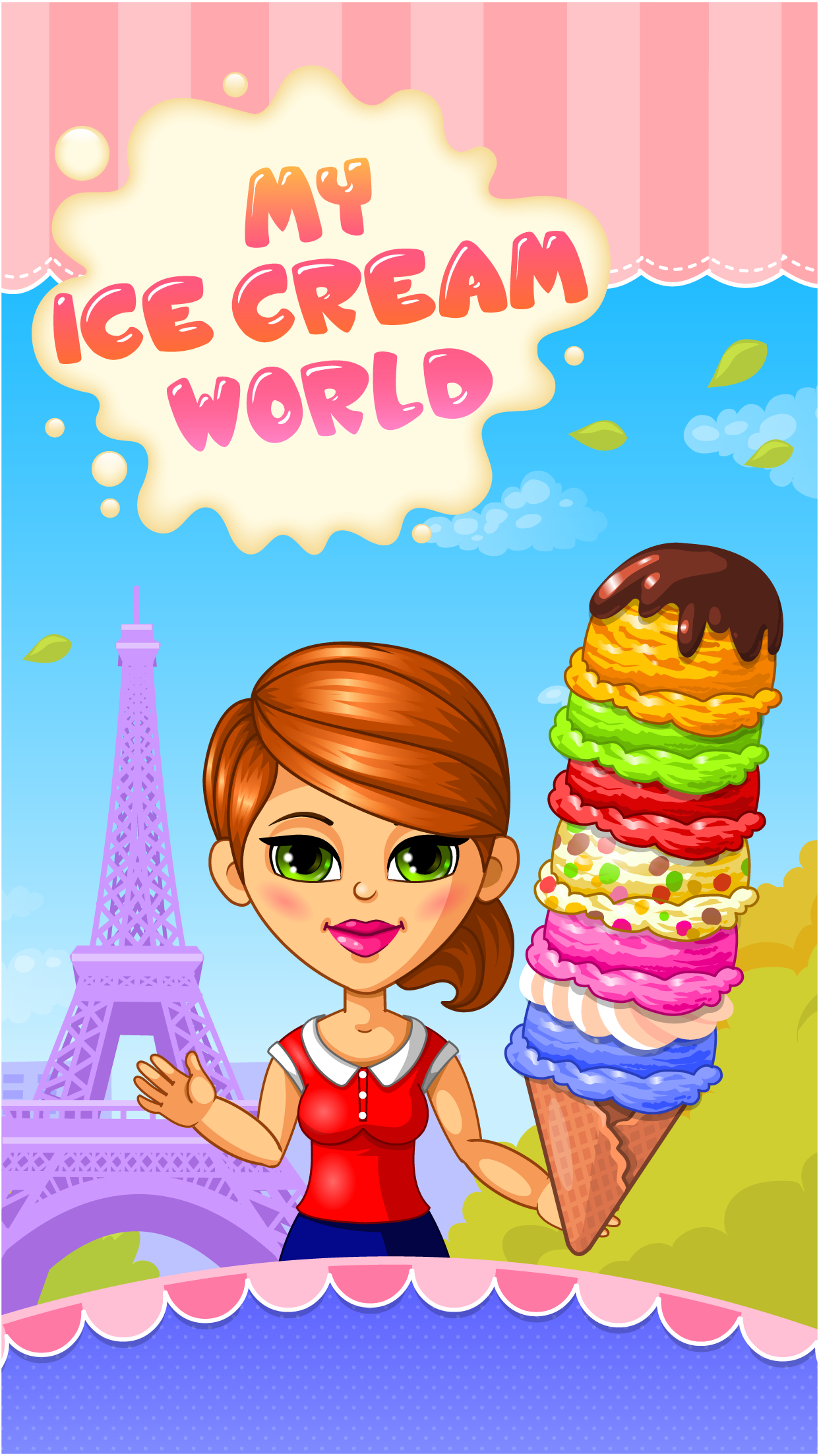 My Ice Cream World Game Screenshot
