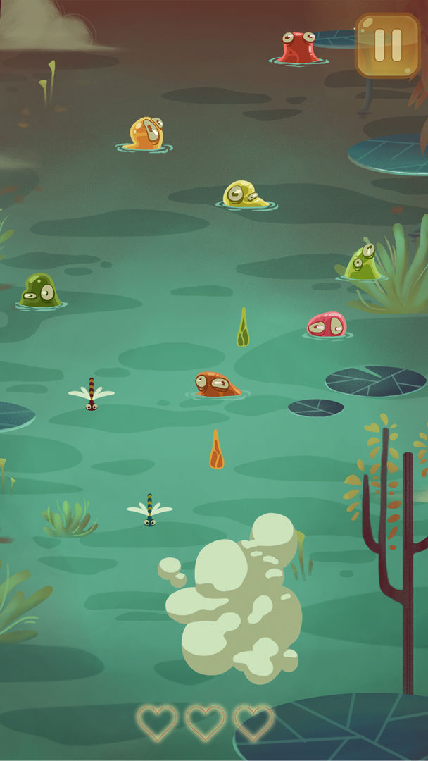 Wizard vs Swamp Creatures screenshot game