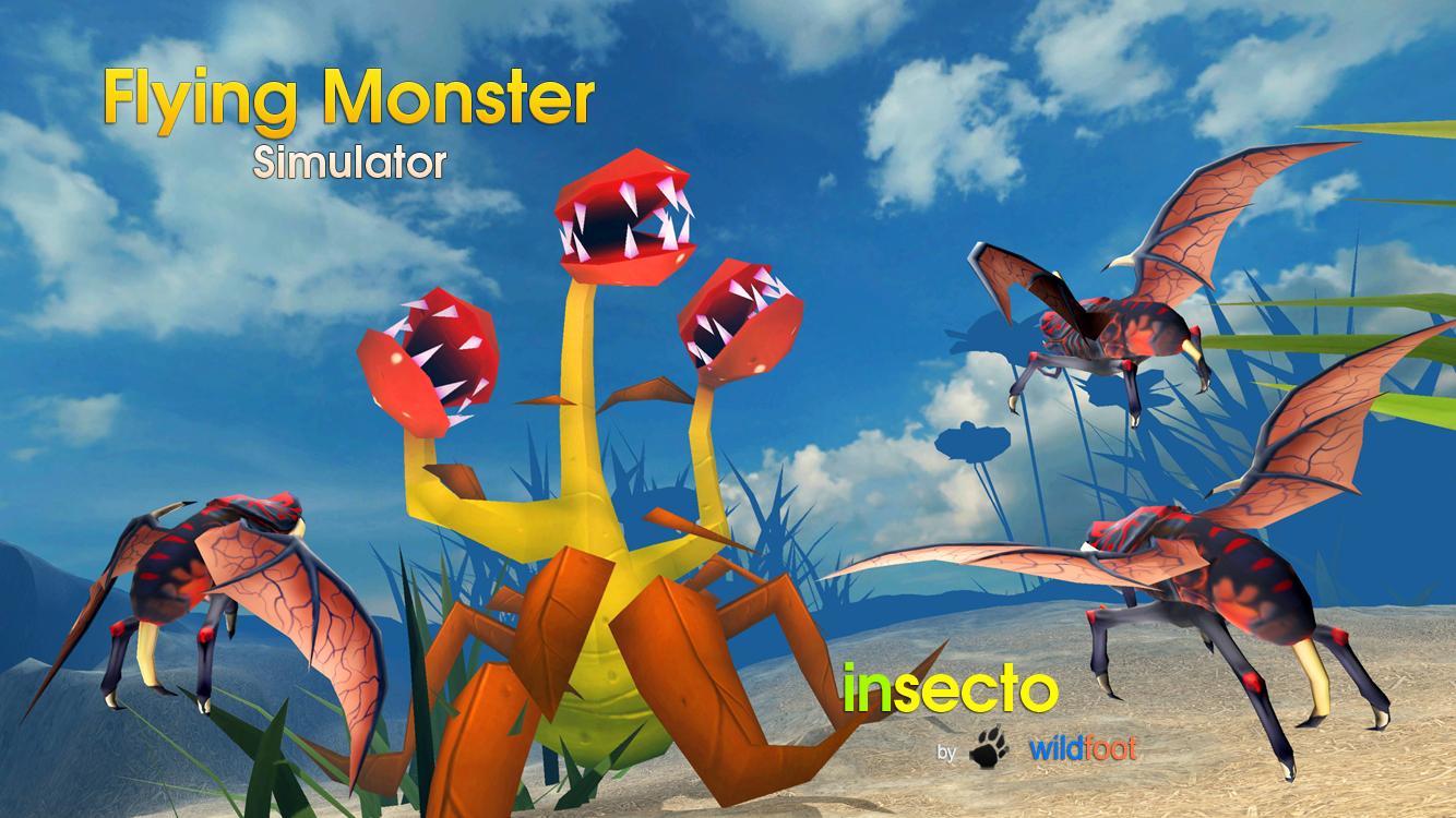 Flying Monster Insect Sim Game Screenshot