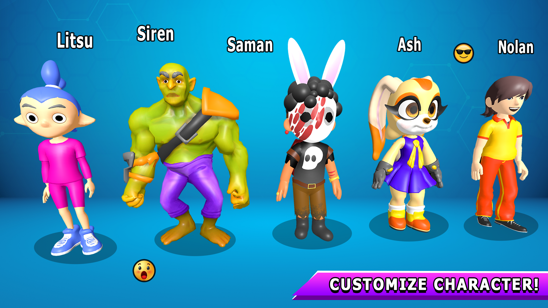 Screenshot 4 of Stumble Fall .io Guys Knockout 