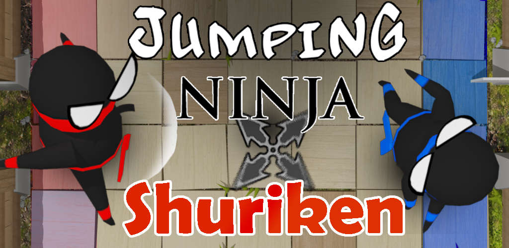 Banner of Jumping Ninja Shuriken: jogo para dois jogadores 1.4