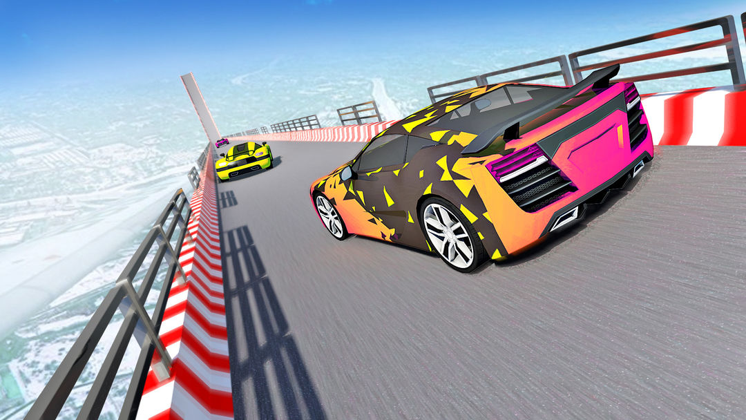 Mega Ramp Car Racing Impossibl ภาพหน้าจอเกม