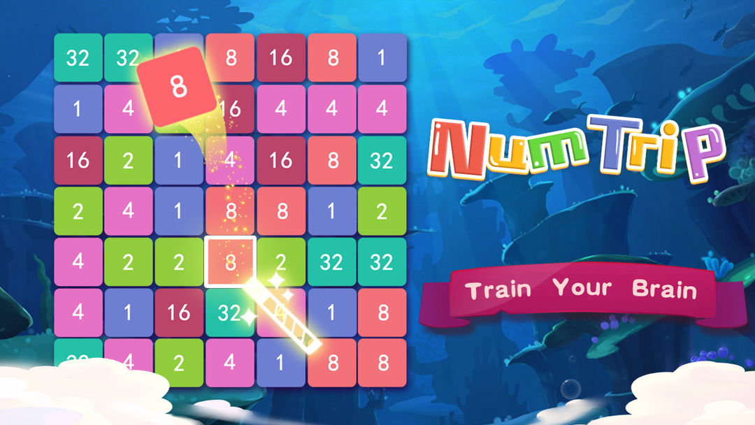 NumMerge - Merge Numbers 게임 스크린 샷