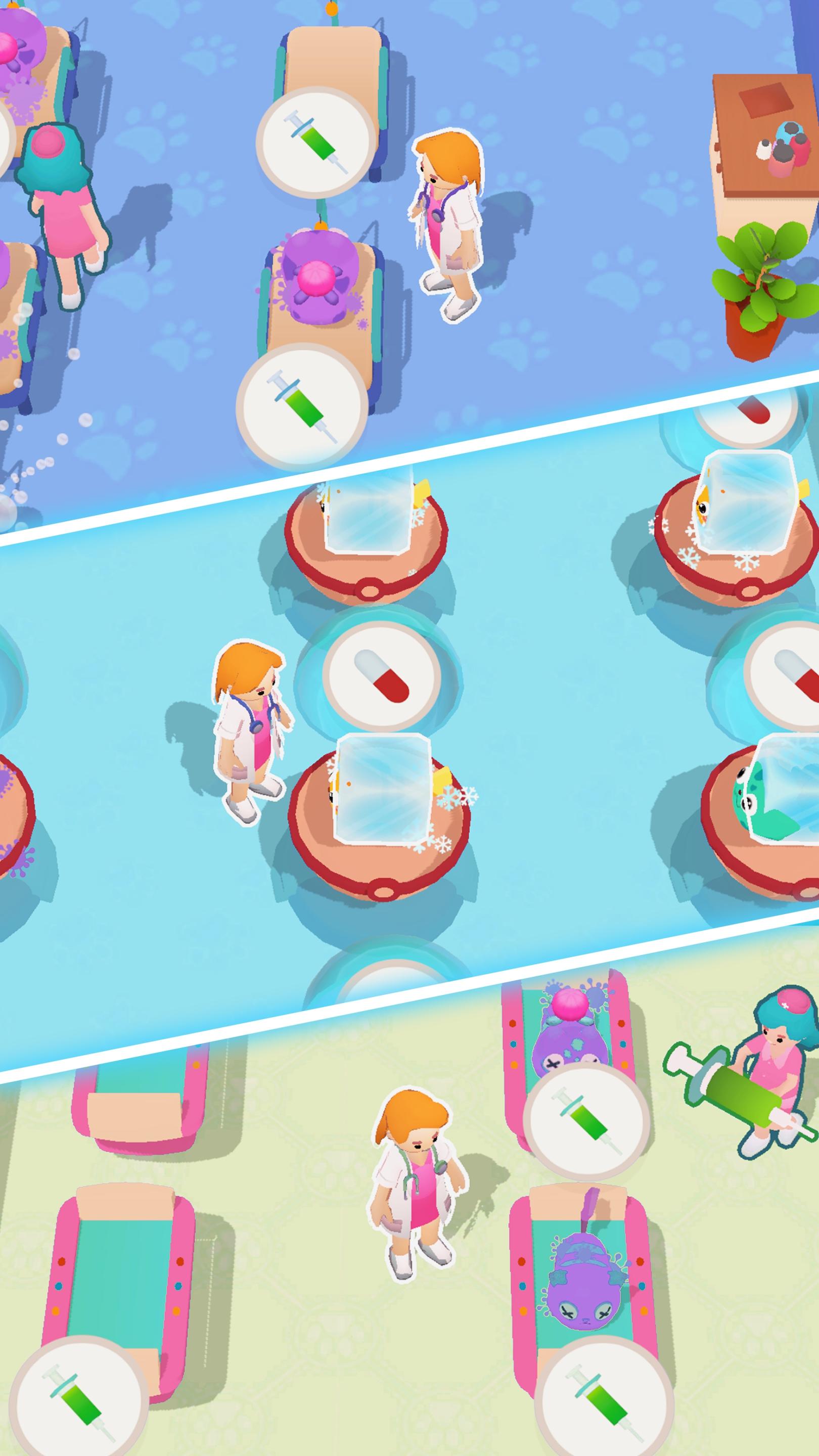 Monster Doctor: Vet Hospital Game Screenshot