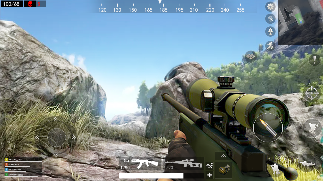 Screenshot of Mountain Shooting Sniper