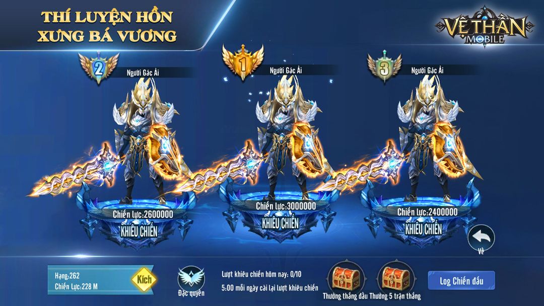 Vệ Thần Mobile screenshot game