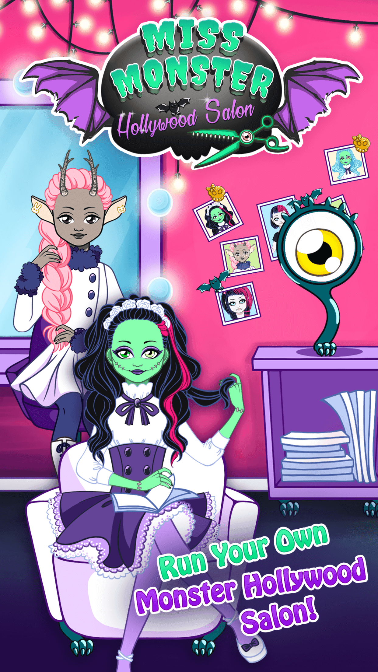 Miss Monster Hollywood Salon 게임 스크린샷