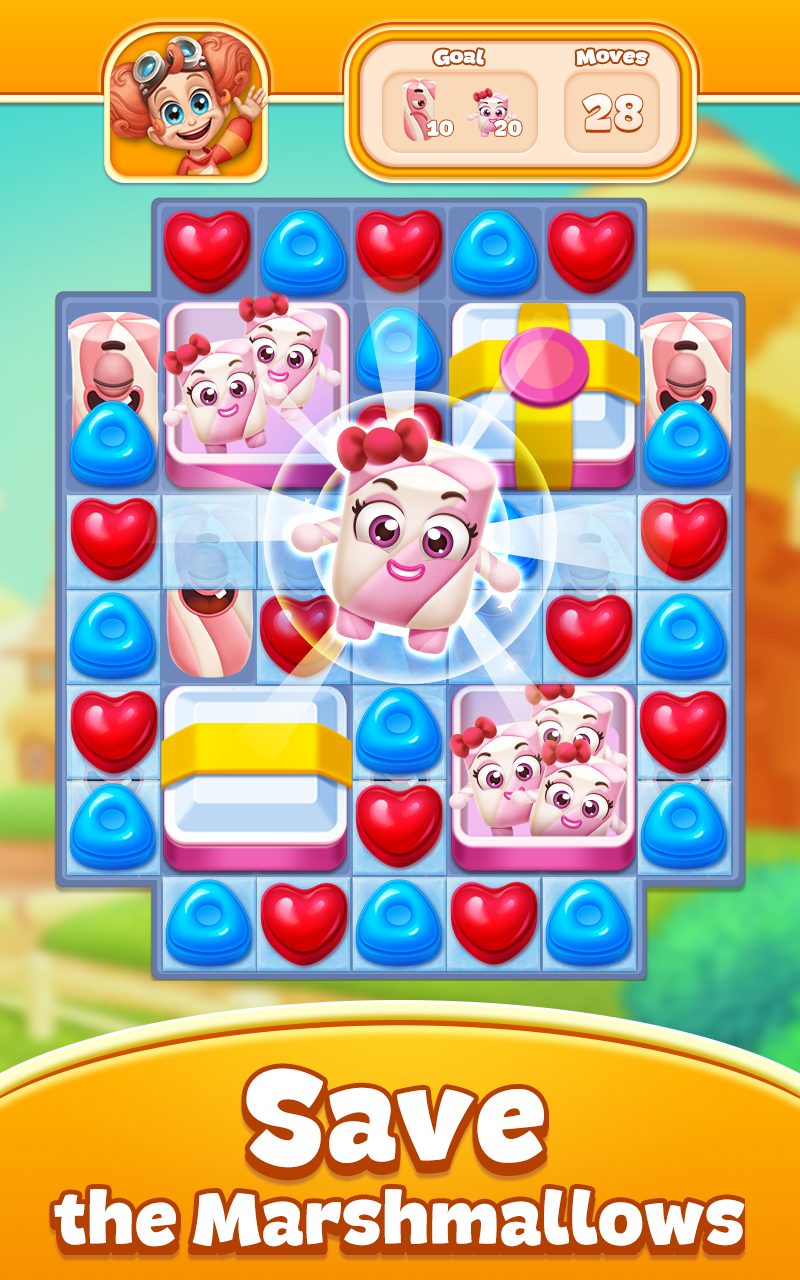 Candy Pop Story : Match 3 ภาพหน้าจอเกม