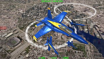 Blue Angels: Aerobatic Flight Game Screenshot