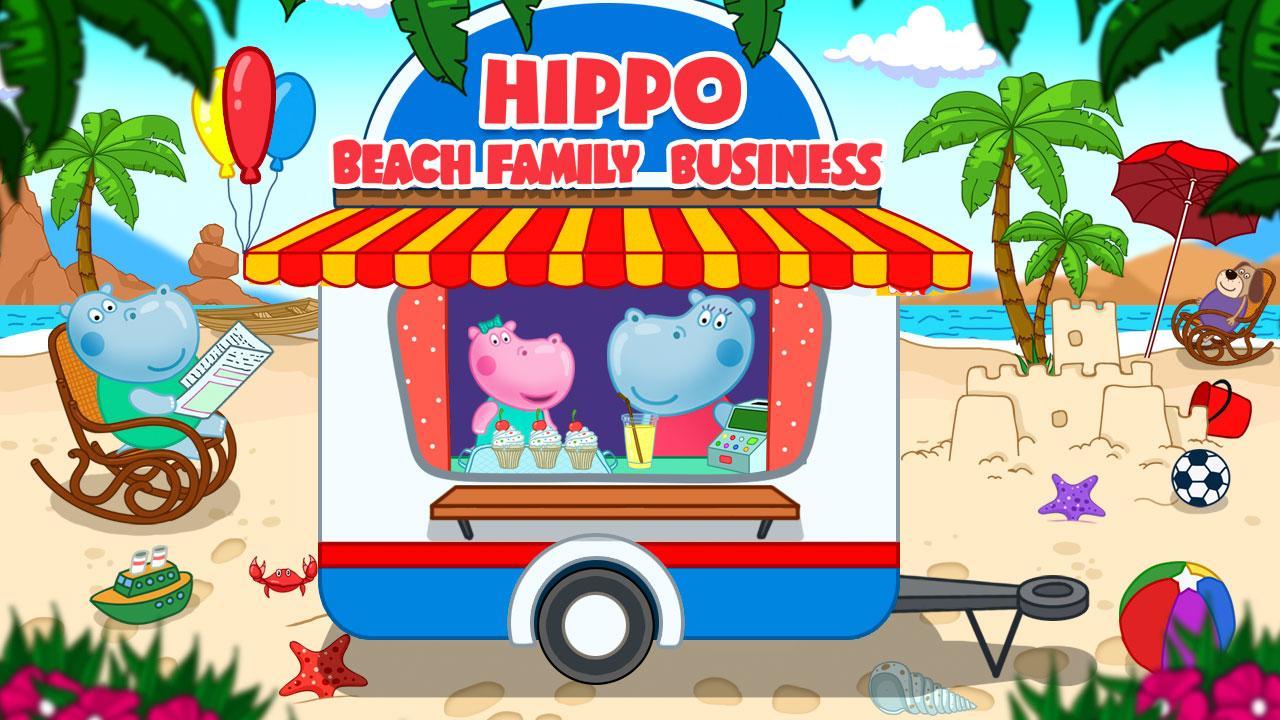 Screenshot 1 of Cafe Hippo: Trò chơi nấu ăn cho trẻ em 1.4.7