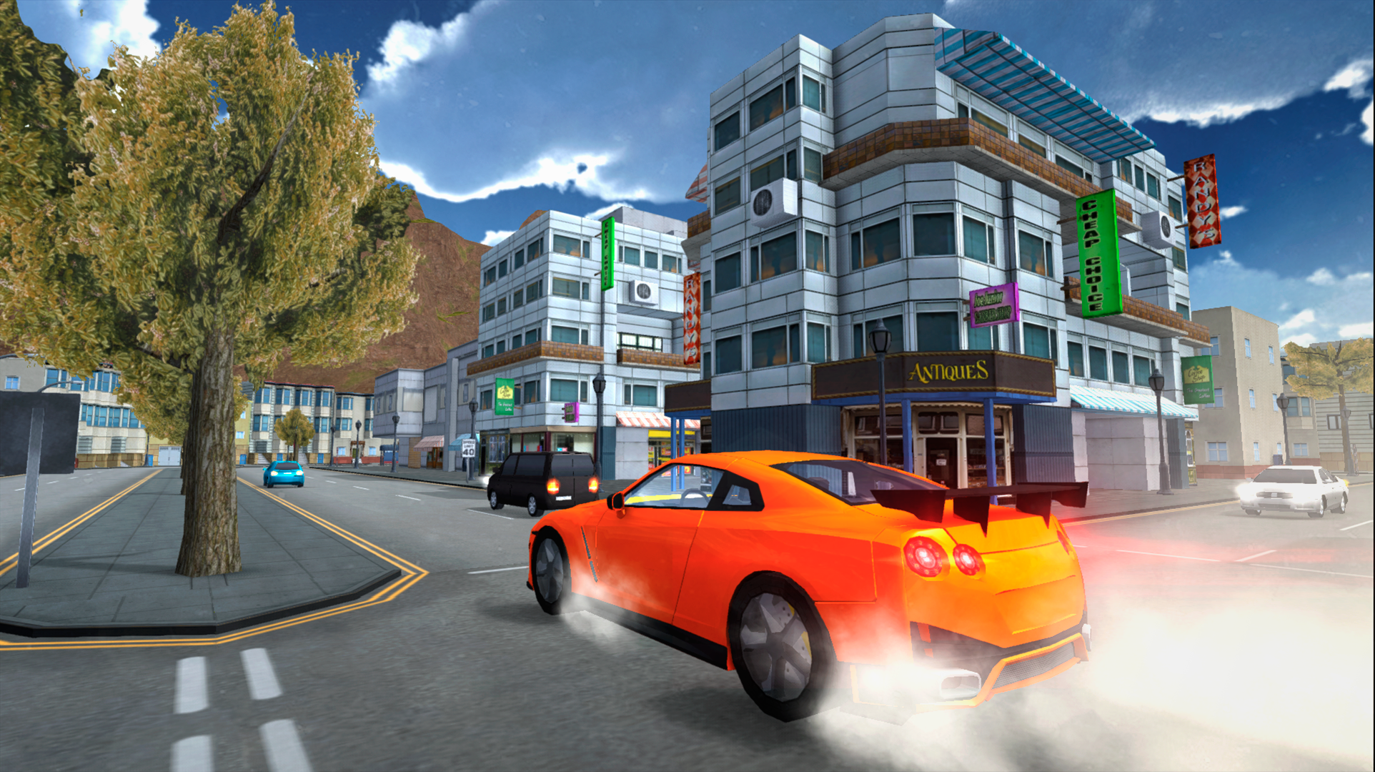 Screenshot 1 of Deportes extremos Conducción de automóviles 3D 4.7
