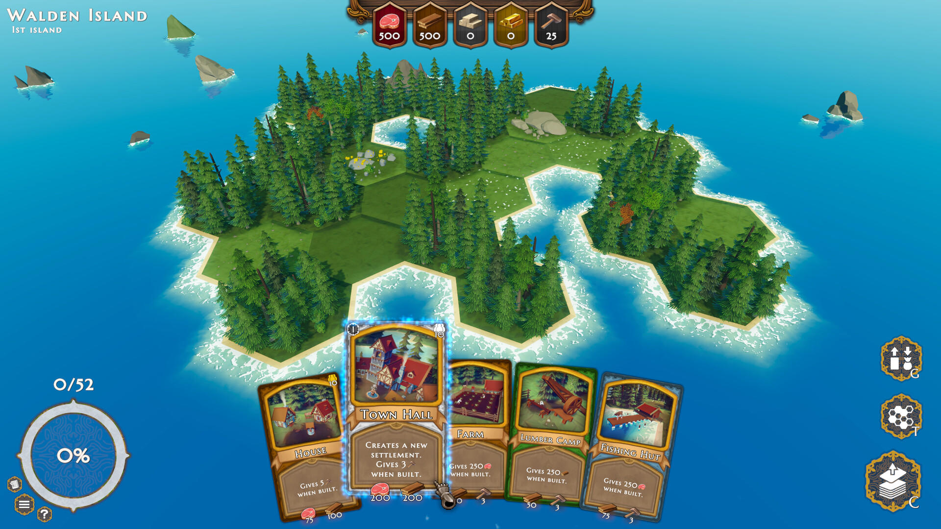 HexLands Game Screenshot