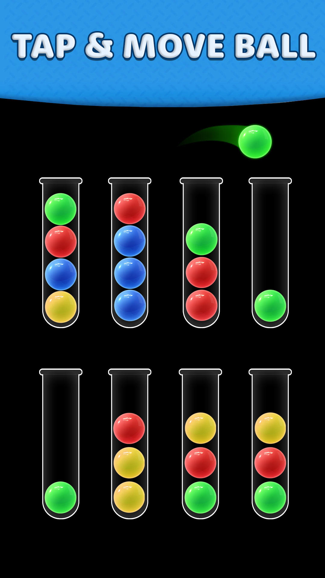 Color Ball Sort - Puzzle Games Game Screenshot