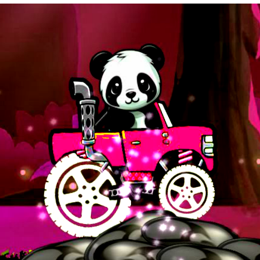 Cuplikan Layar Game Baby Panda Jeep Adventure