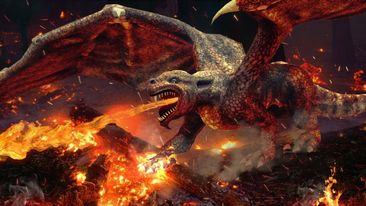 Dragon vs Dinosaur Hunter: Dinosaur Games 遊戲截圖