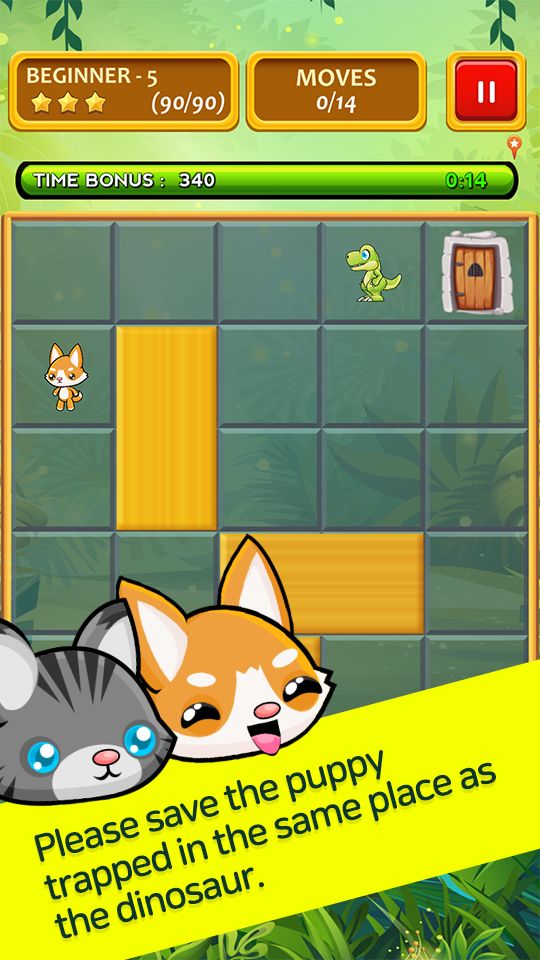Screenshot of Brain Puzzle Game - Escape The Block