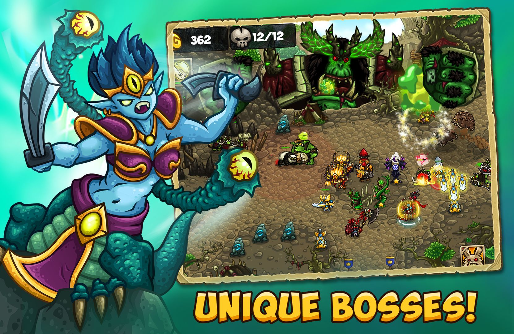 Screenshot of Booblyc TD survival - Realm Tower Defense Strategy