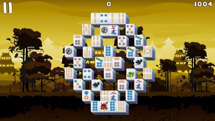 Screenshot of Mahjong Deluxe 3 Go