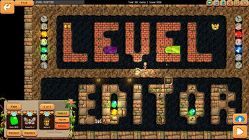 BOULDER DASH 40th Anniversary Game Screenshot