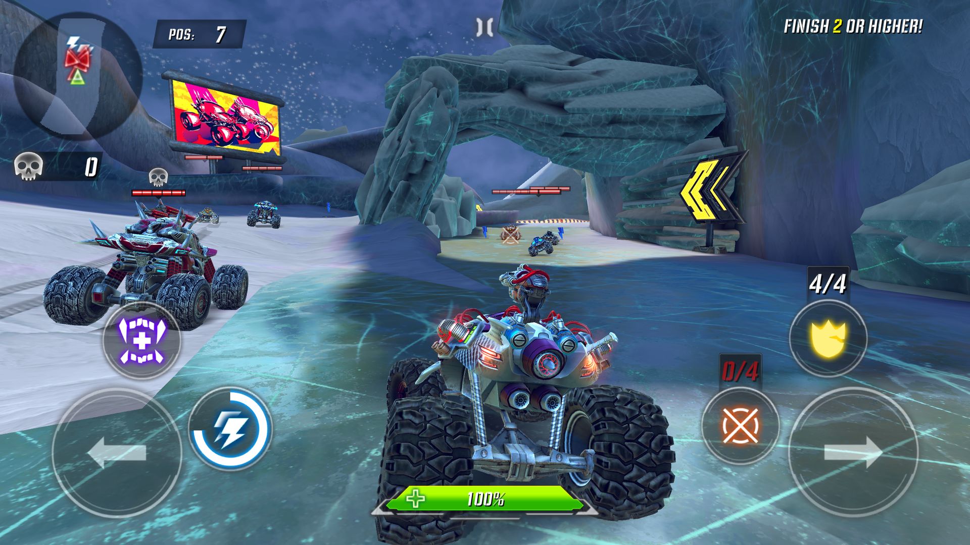 Screenshot of RACE: Rocket Arena Car Extreme