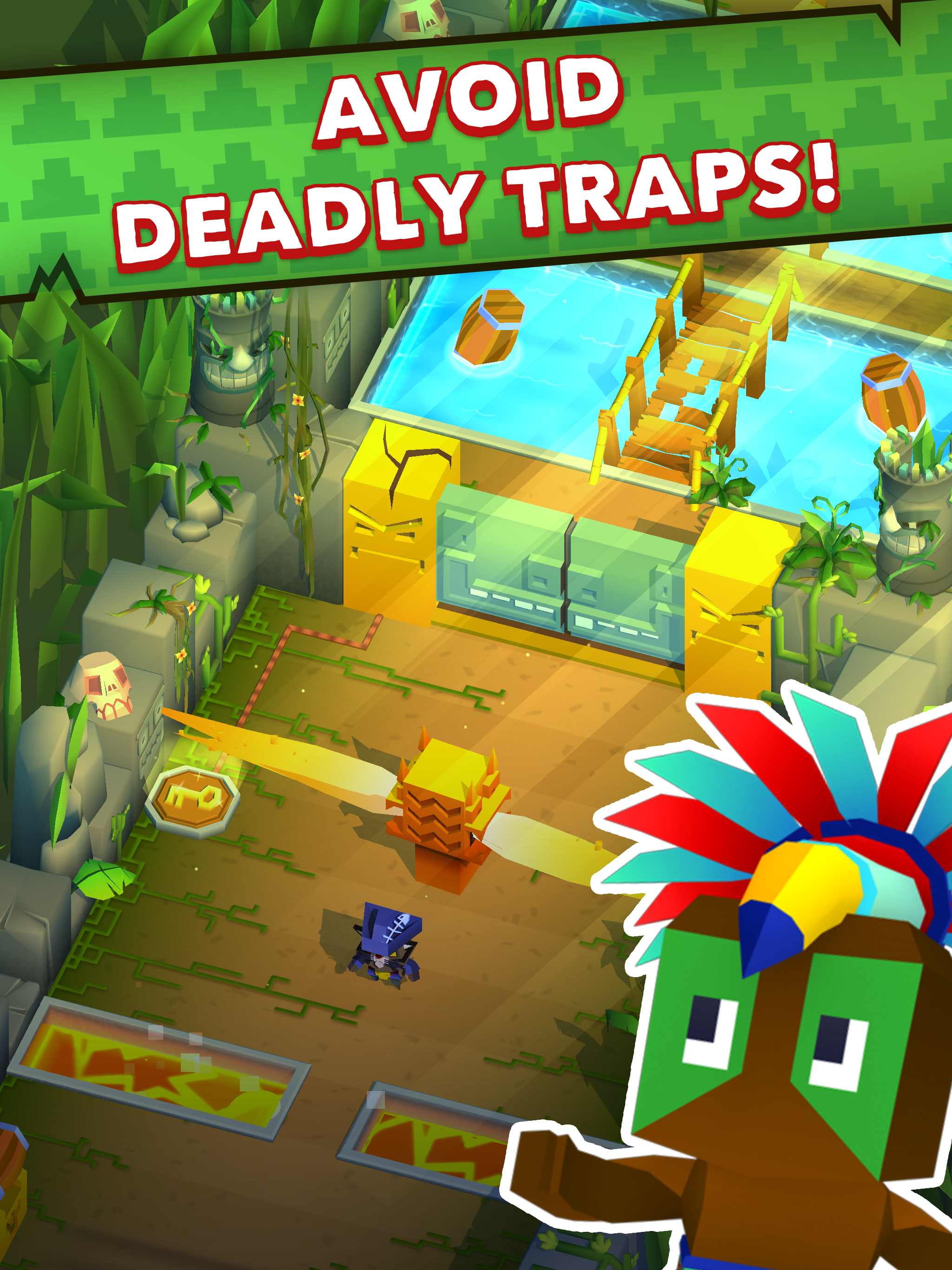 Скриншот игры Blocky Pirates