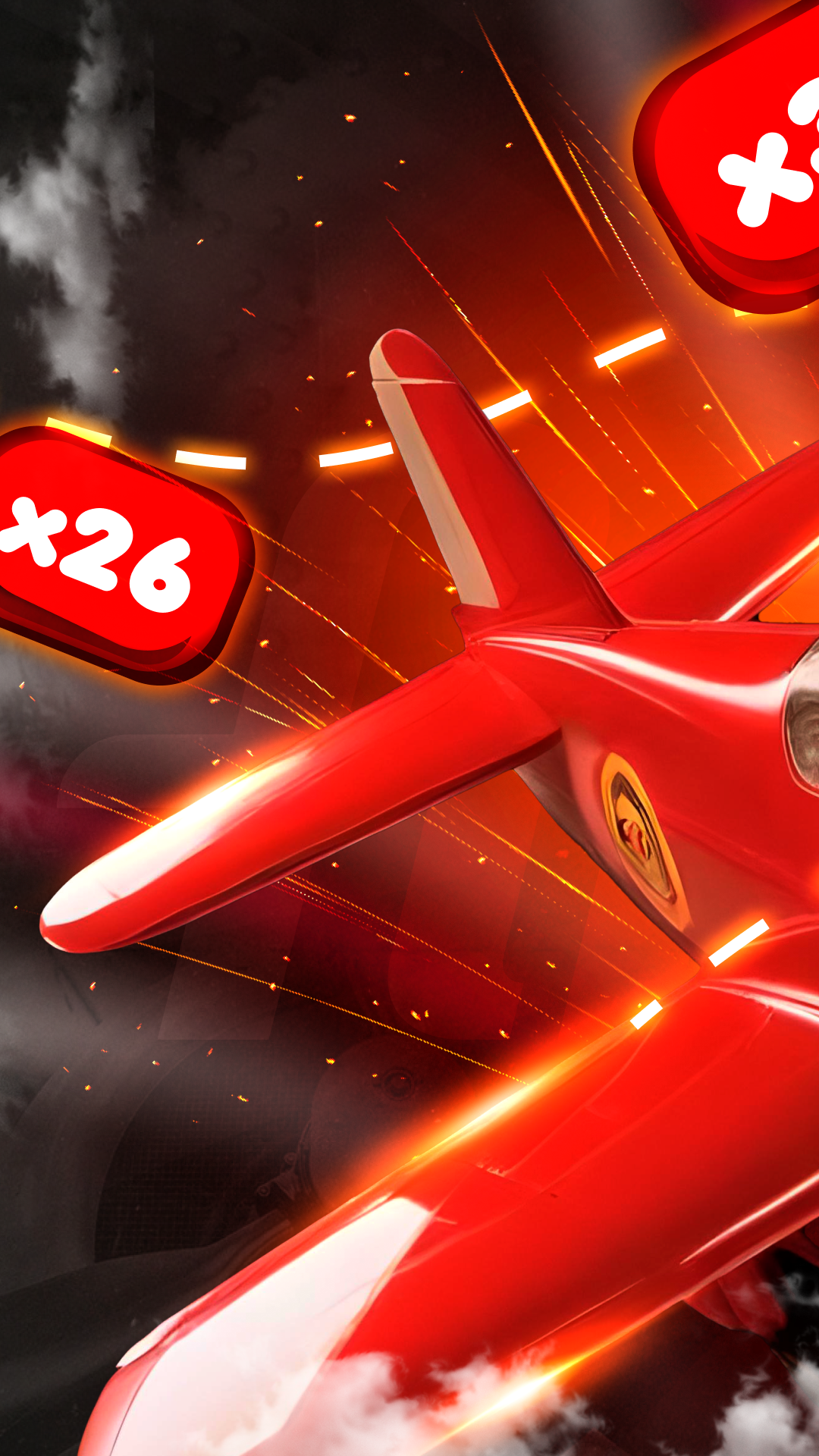Aviator Cloud Race Game Screenshot