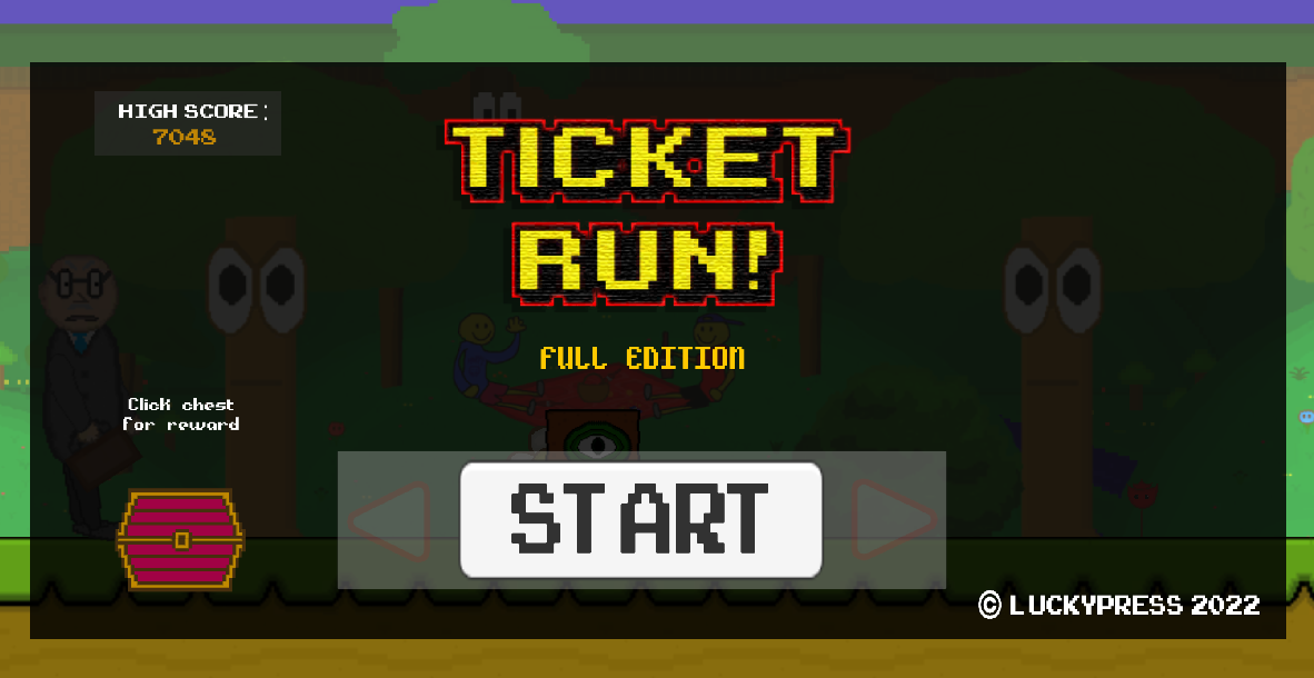 Ticket Run! Game Screenshot