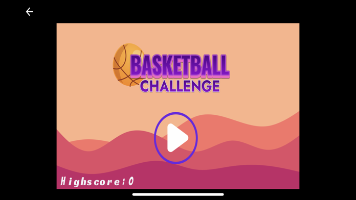 Basketball Challenge 게임 스크린 샷