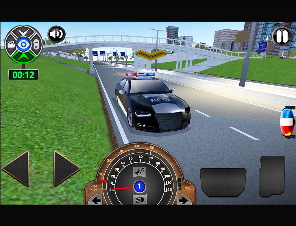 Screenshot of Police Academy Driving School